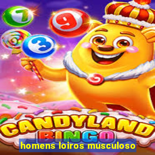 homens loiros musculoso